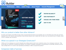 Tablet Screenshot of fx-builder.com